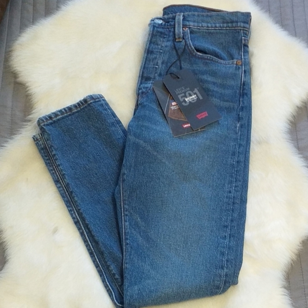 New LEVI'S 501 Skinny